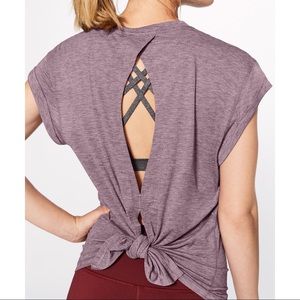 Lulu lemon Box it Out short sleeve top